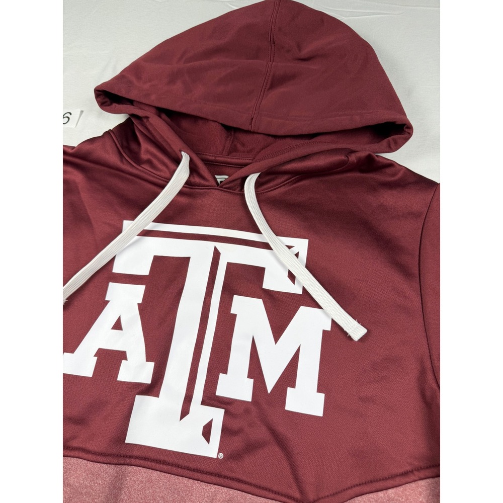Fanatics Texas A&M Aggies Mens Small Maroon Two Tone Performance Hoodie